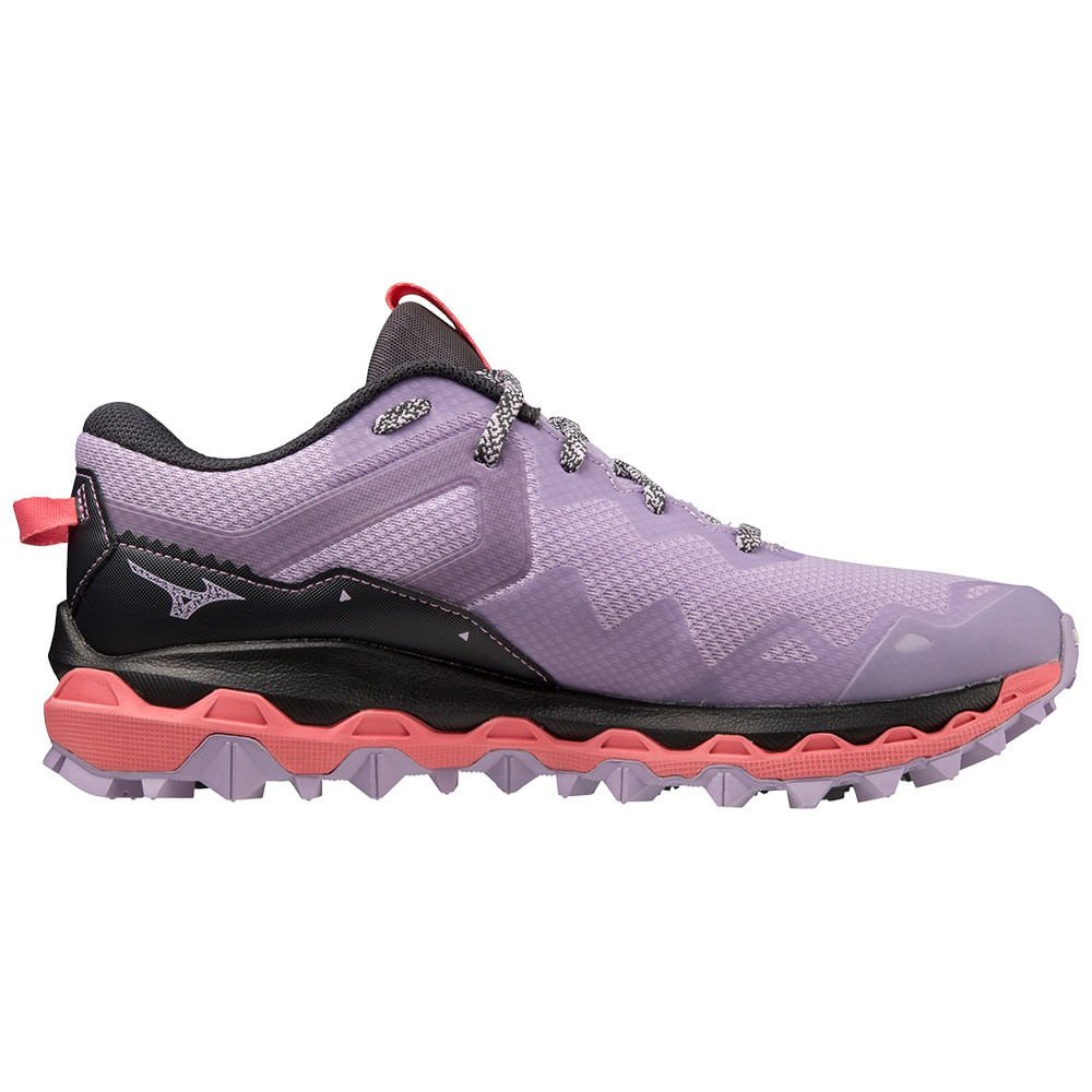 Tênis de Trilha Feminino Mizuno Wave Mujin 9 Roxo 3