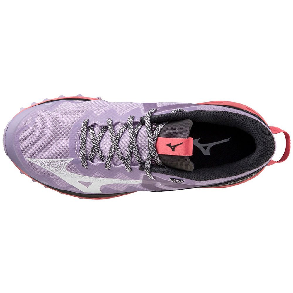 Tênis de Trilha Feminino Mizuno Wave Mujin 9 Roxo 2