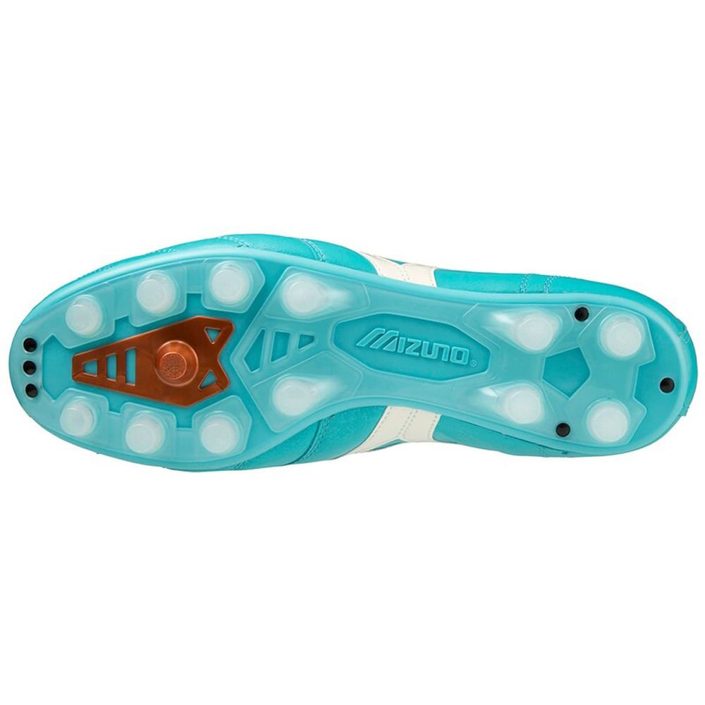 Chuteira de Campo Masculina Mizuno Morelia II Japan MD Azul