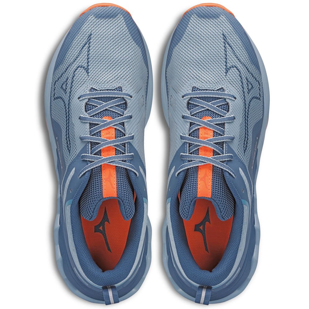 Tênis de Trilha Masculino Mizuno Wave Ibuki 4 Azul 2