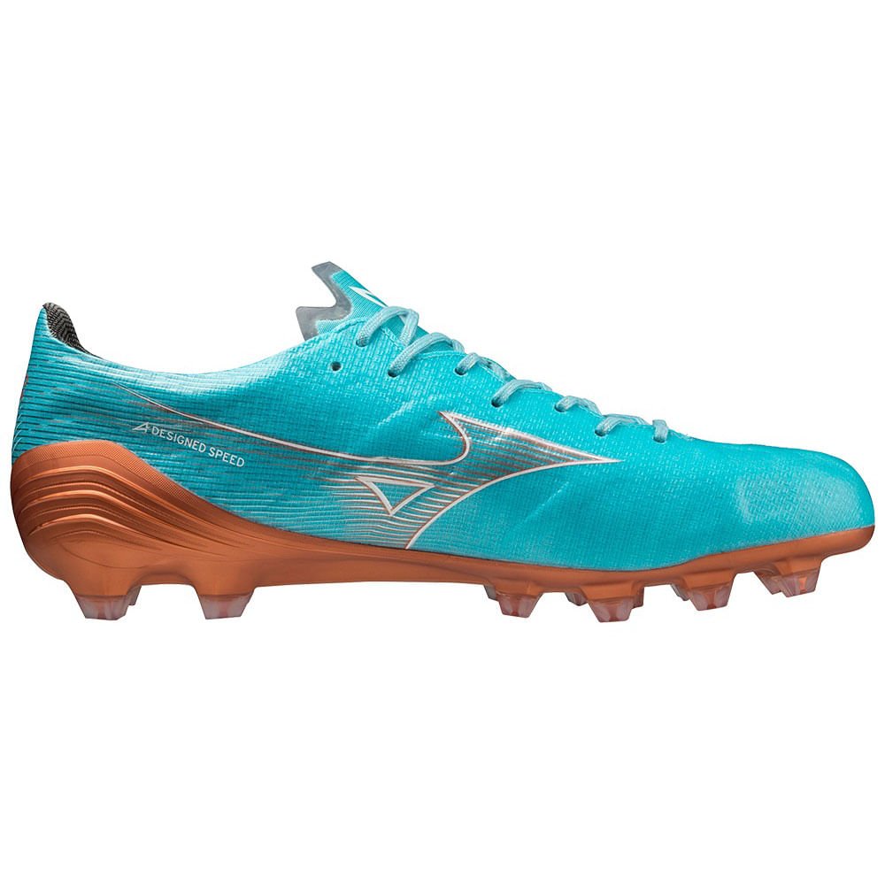 Chuteira de Campo Masculina Mizuno Alpha Elite Azul 3