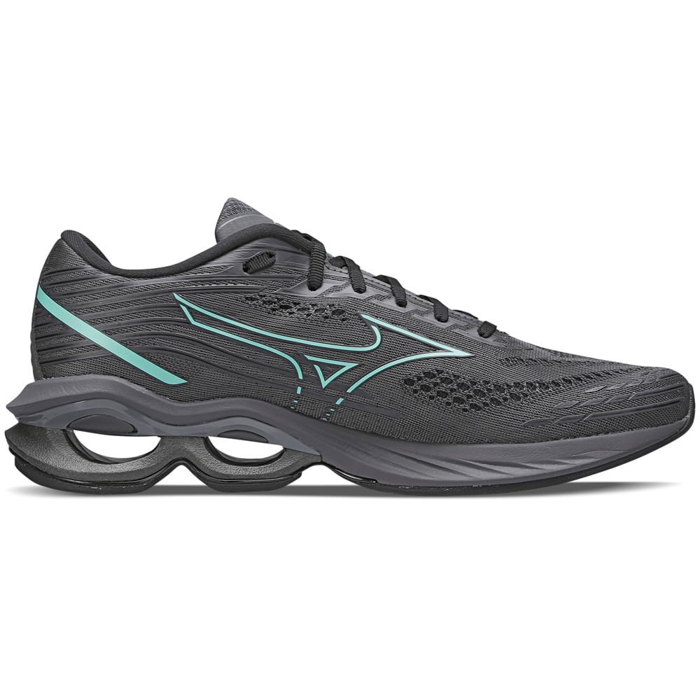 Tênis Masculino Mizuno Wave Creation 24 Cinza 4