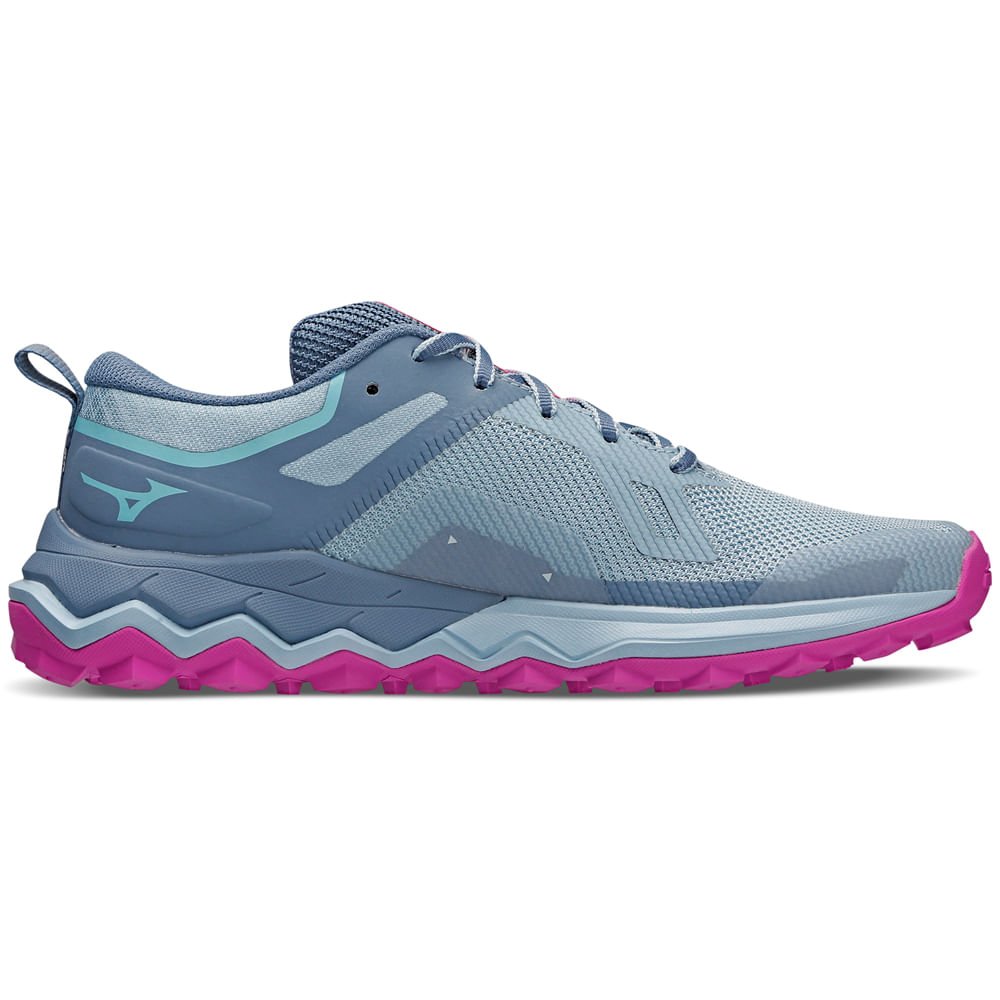 Tênis de Trilha Feminino Mizuno Wave Ibuki 4 Azul 4