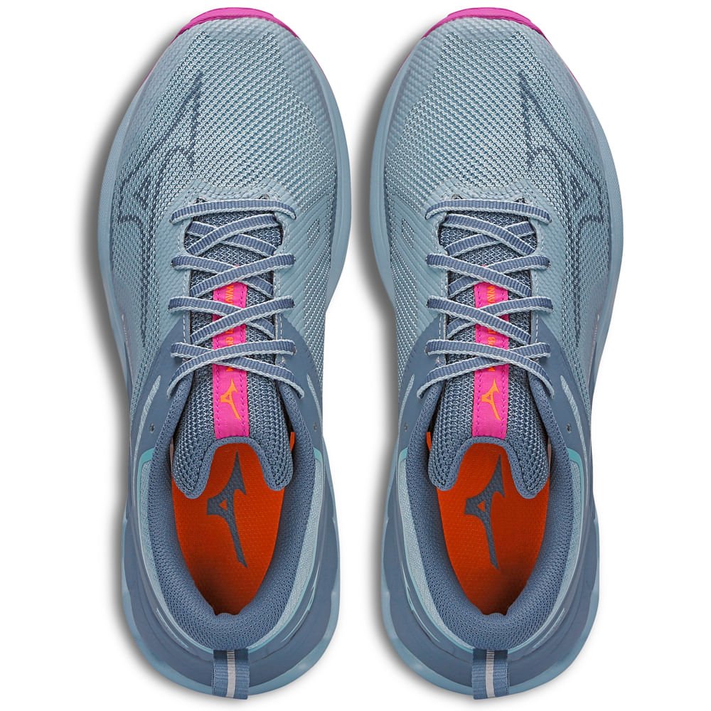 Tênis de Trilha Feminino Mizuno Wave Ibuki 4 Azul 2