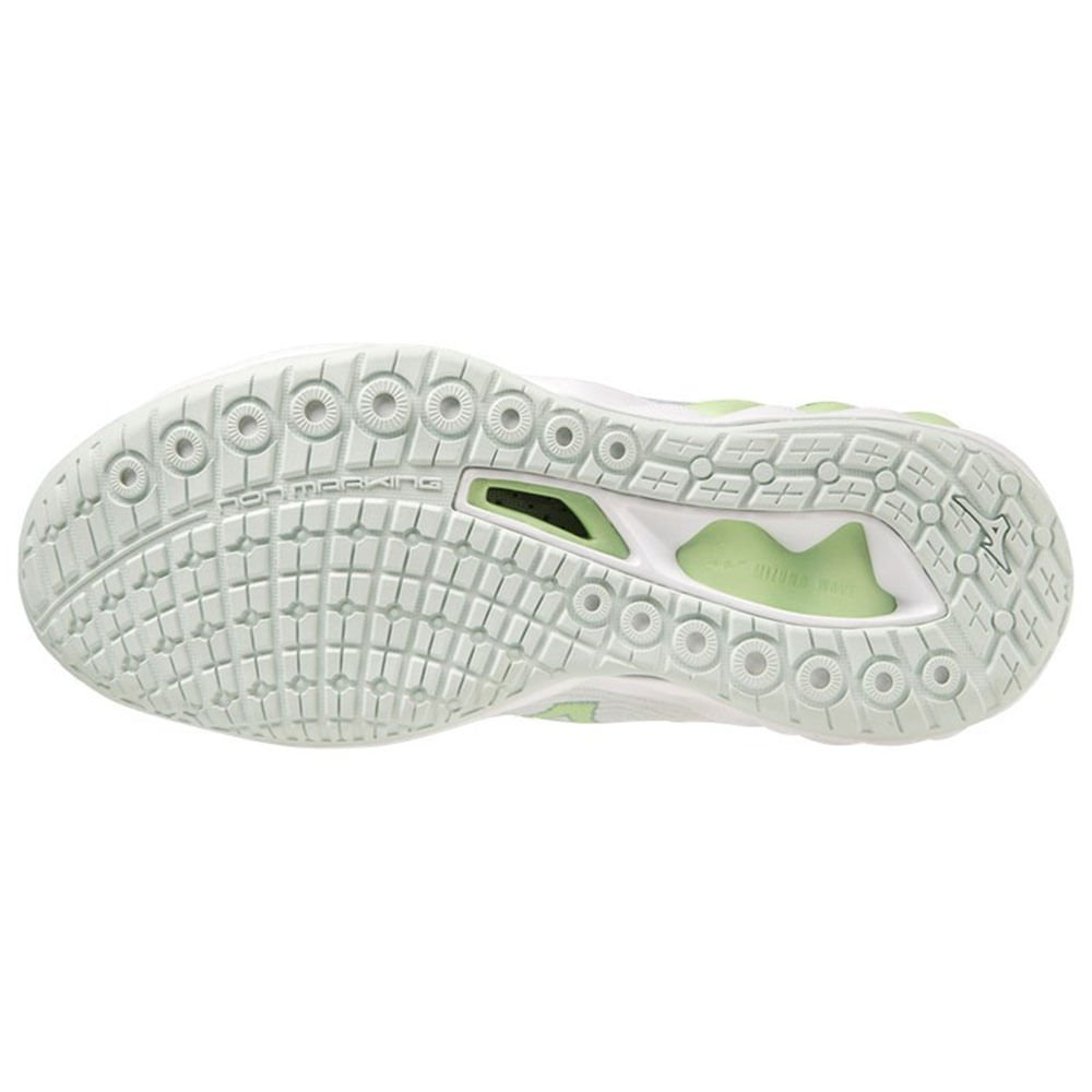 Tênis de Vôlei Unissex Mizuno Wave Luminous 2 Branco 2