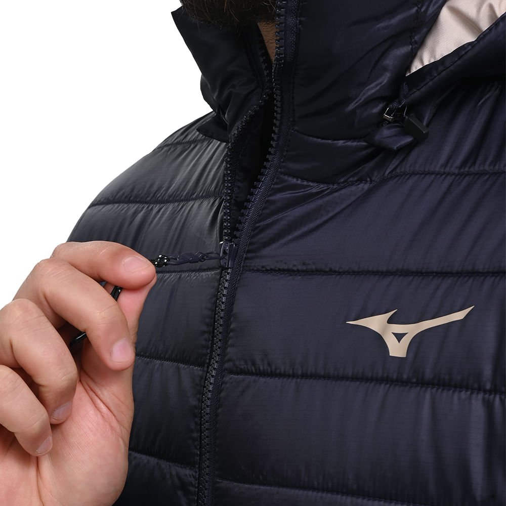 Jaqueta de Treino Masculina Mizuno Puff Azul 7