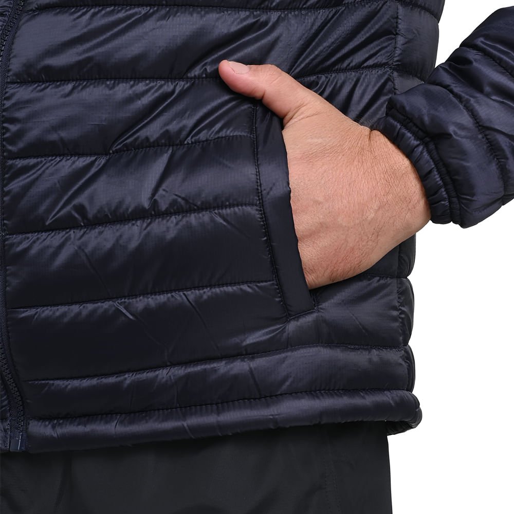 Jaqueta de Treino Masculina Mizuno Puff Azul 8