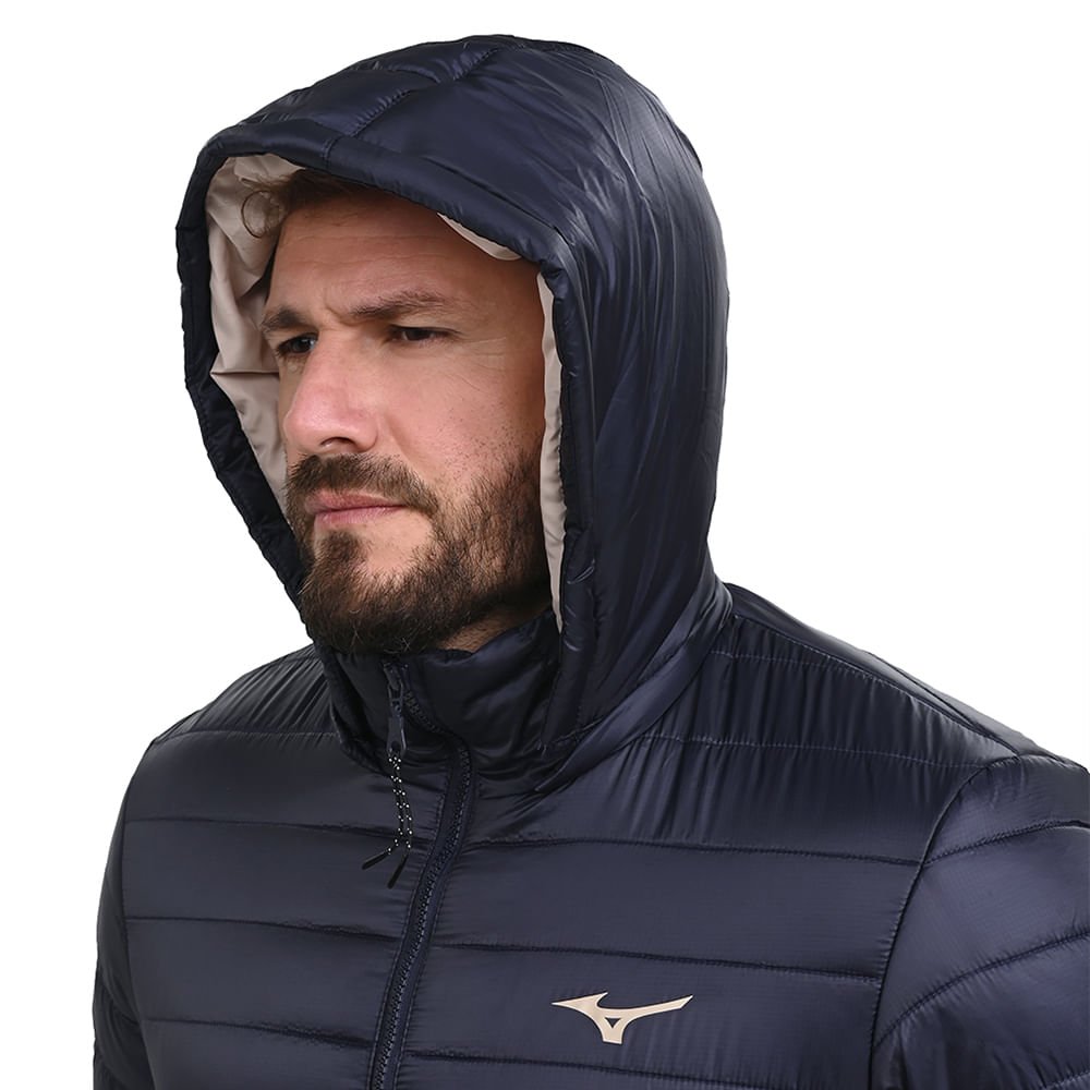 Jaqueta de Treino Masculina Mizuno Puff Azul 10