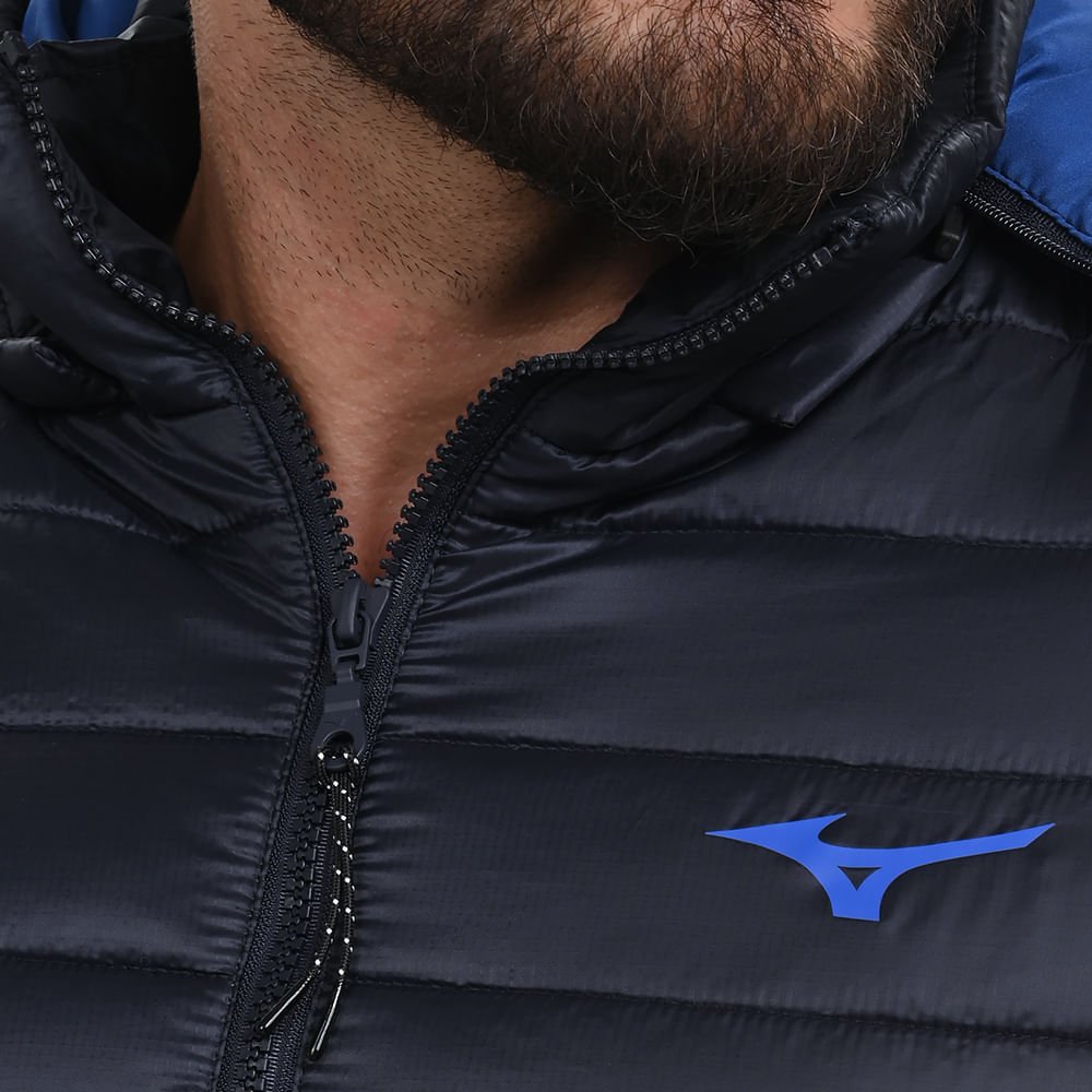 Jaqueta de Treino Masculina Mizuno Puff Azul 2