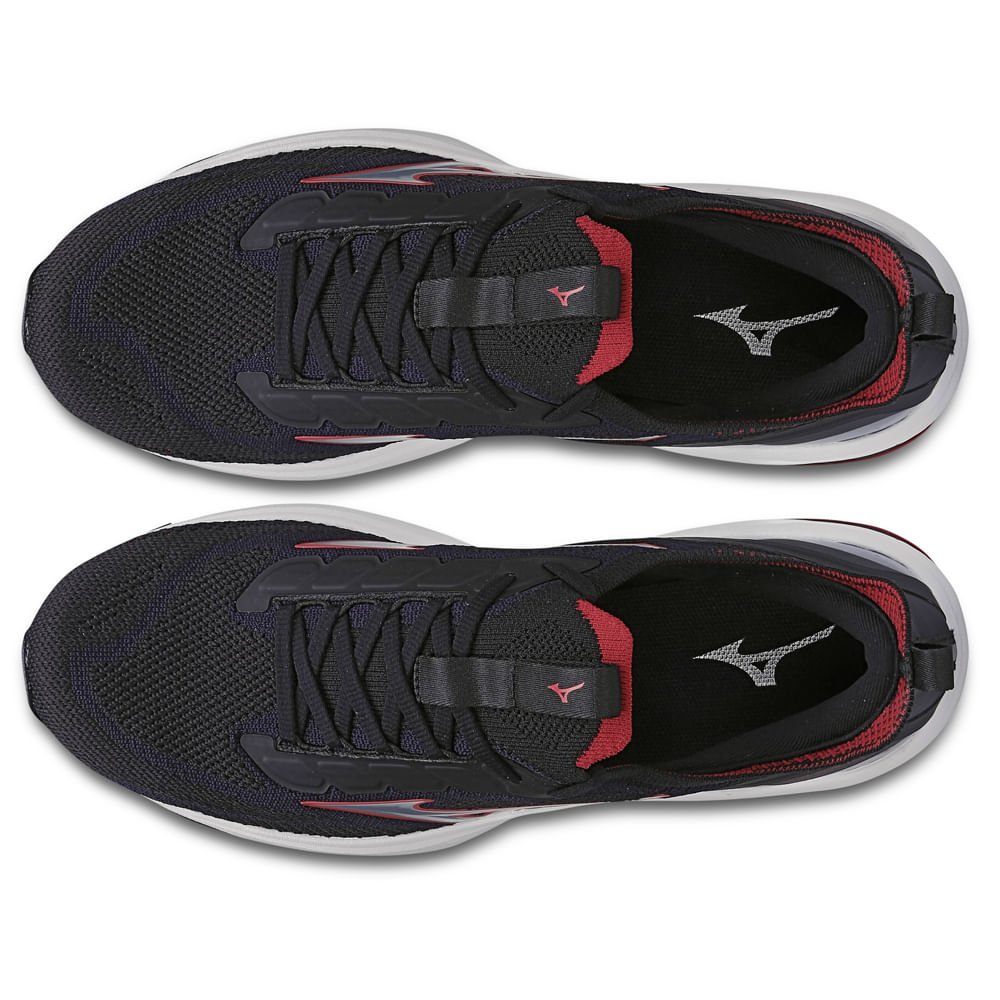 Tênis de Corrida Masculino Mizuno Wave Invictus 4 Preto 2