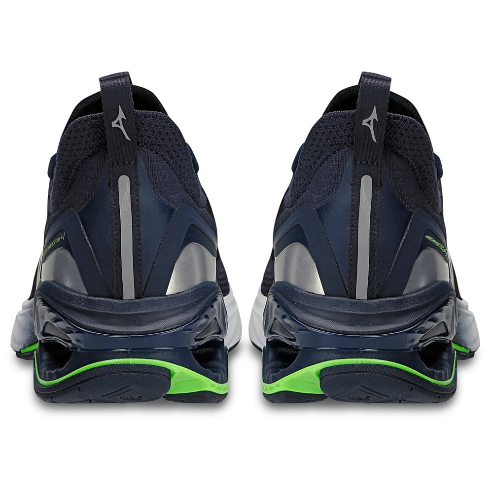 Tênis de Corrida Masculino Mizuno Wave Invictus 4 Azul 3