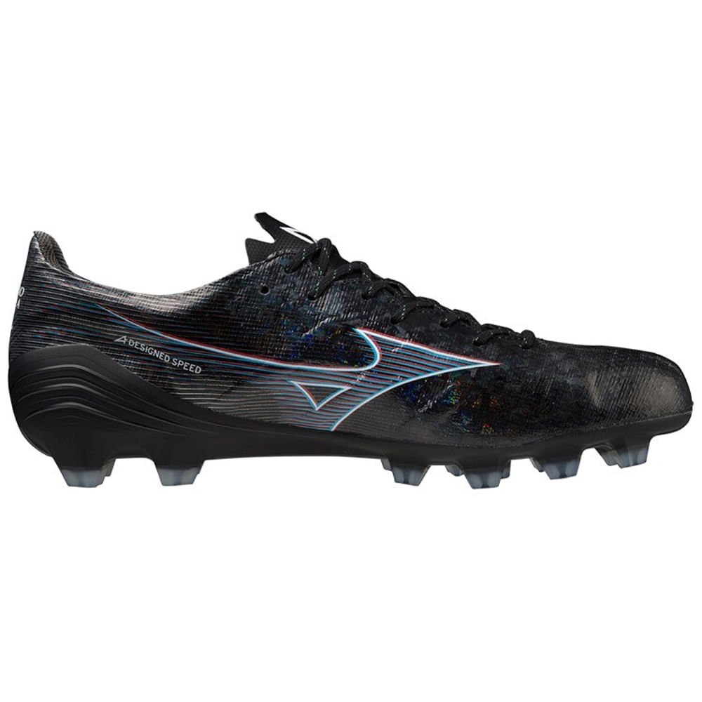 Chuteira de Campo Masculina Mizuno Alpha Elite Preto 4