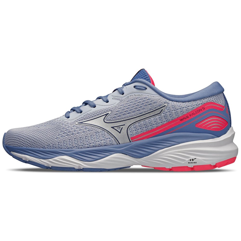 Tênis de Corrida Feminino Mizuno Wave Falcon 5 Azul 1