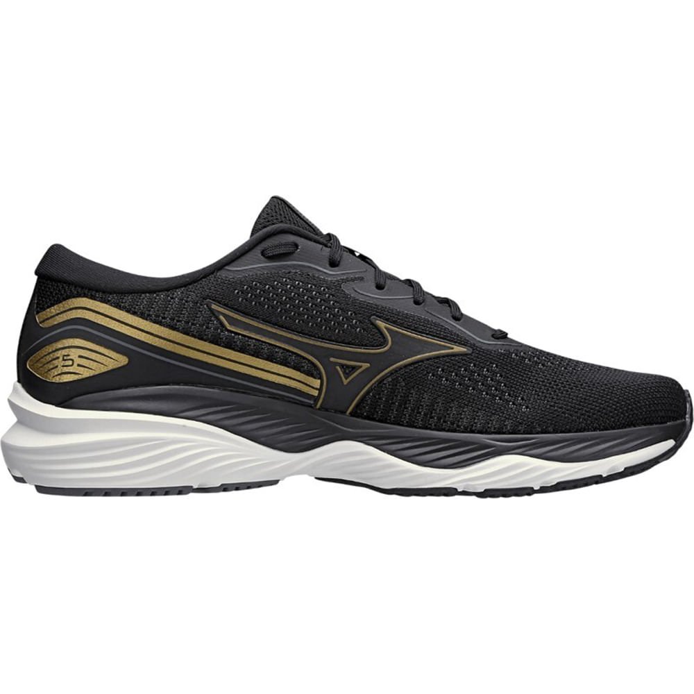 Tênis de Corrida Masculino Mizuno Wave Falcon 5 Preto 4
