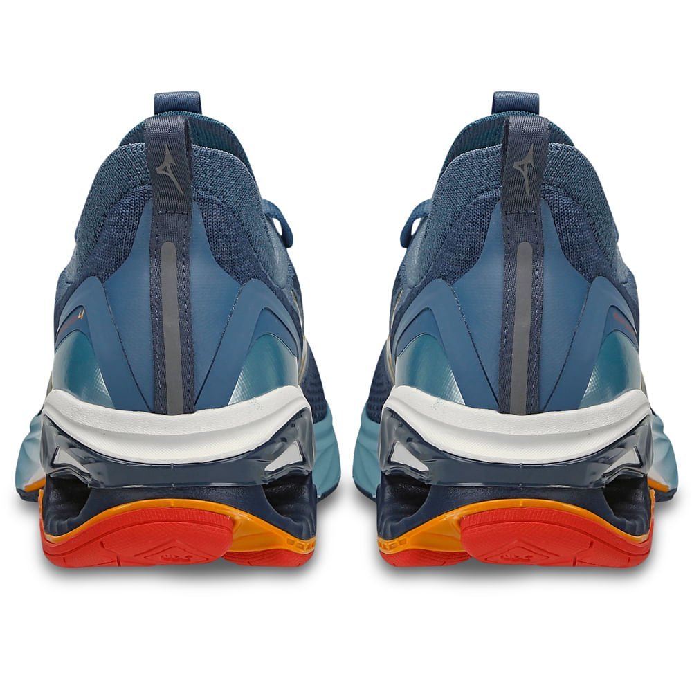 Tênis de Corrida Masculino Mizuno Wave Invictus 4 Azul 3