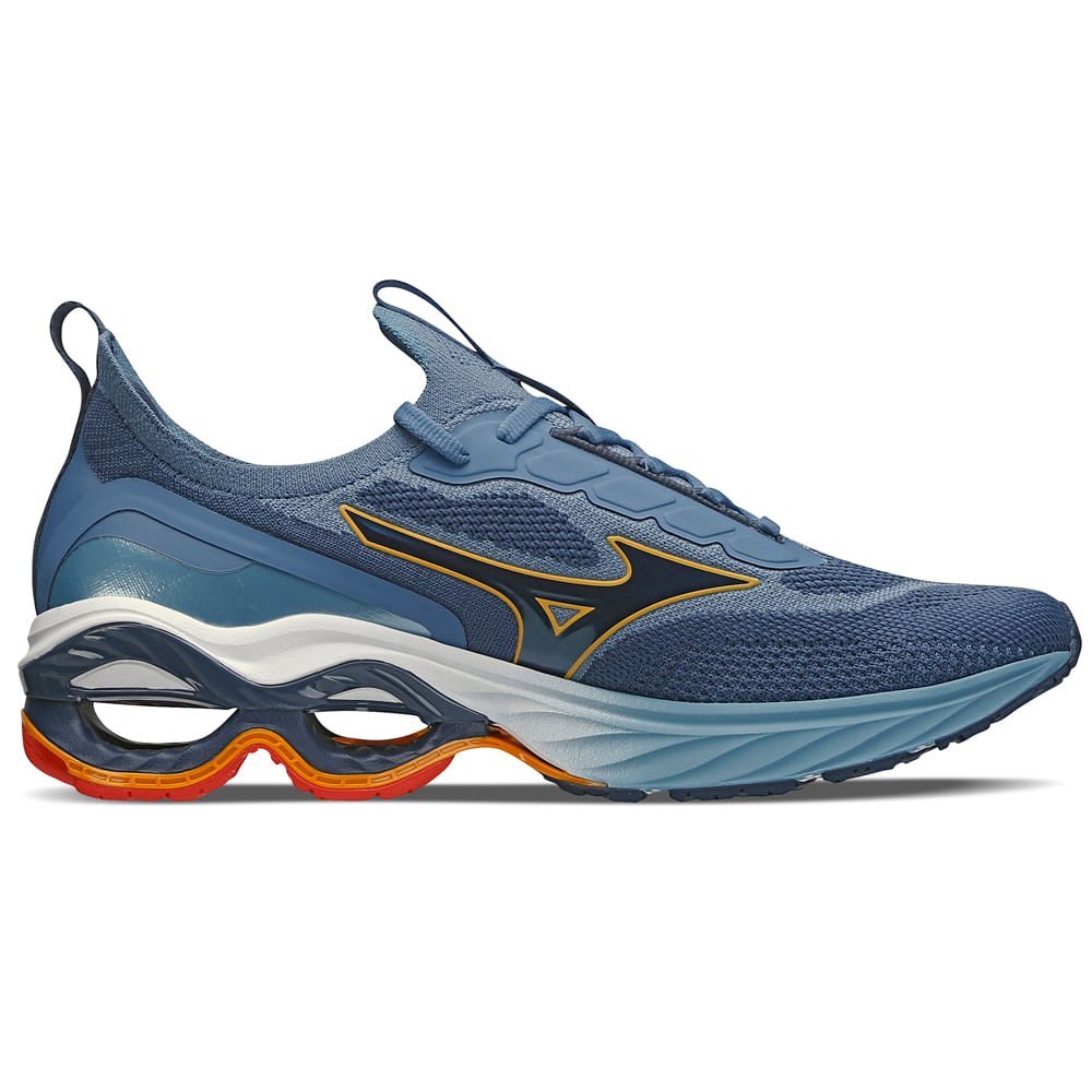 Tênis de Corrida Masculino Mizuno Wave Invictus 4 Azul 4