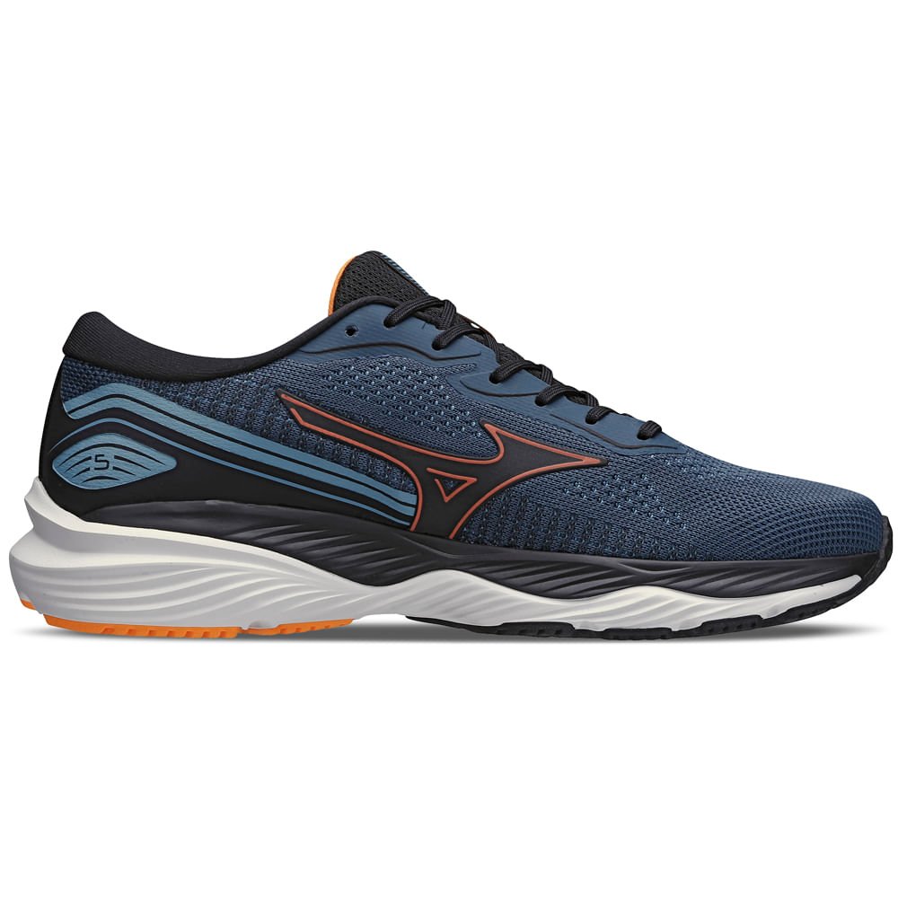 Tênis de Corrida Masculino Mizuno Wave Falcon 5 Azul 4