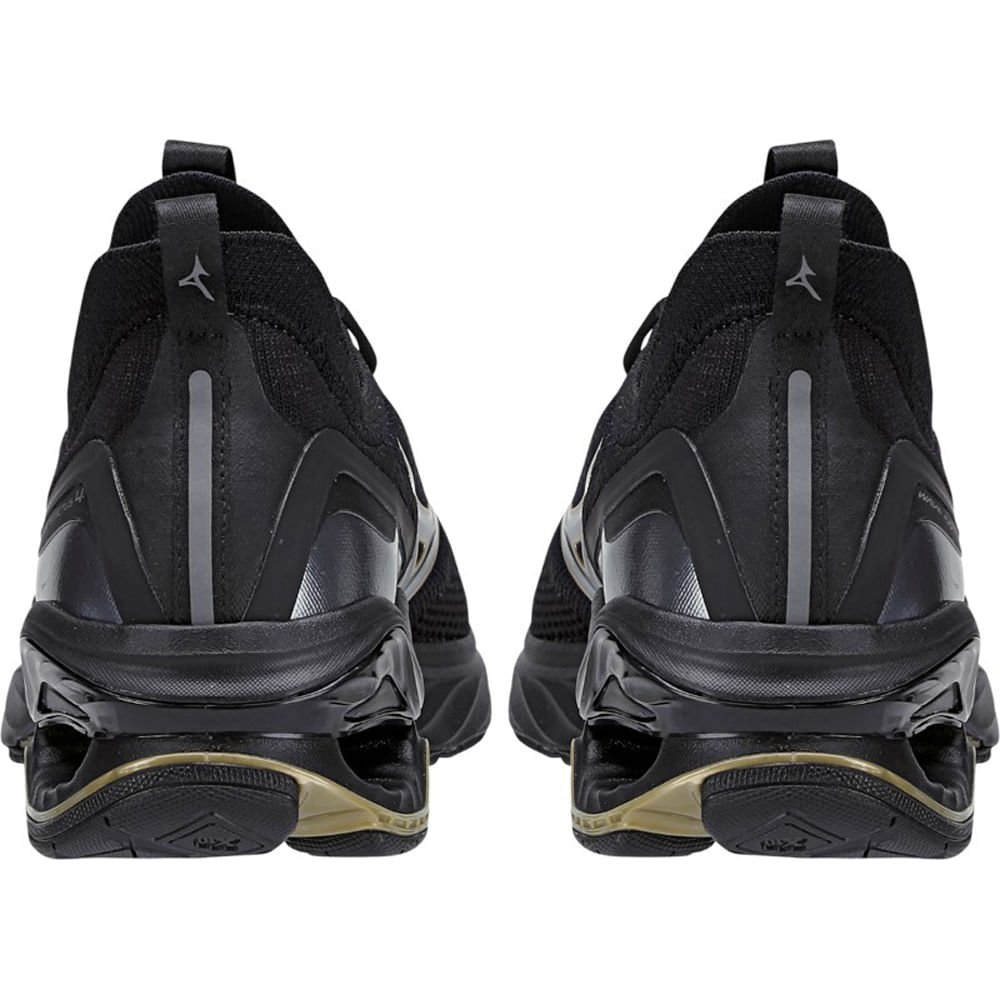 Tênis de Corrida Masculino Mizuno Wave Invictus 4 Preto 3