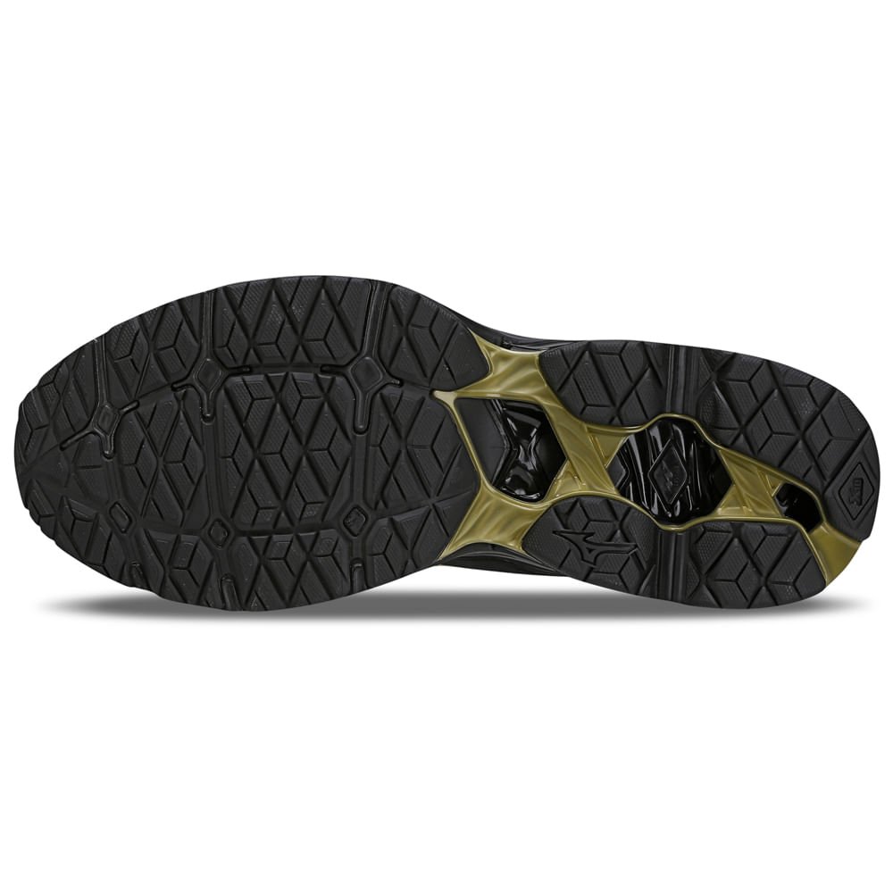 Tênis Mizuno Wave Frontier 15 Masculino Preto 5