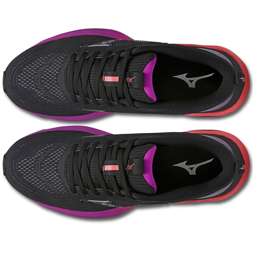 Tênis de Corrida Feminino Mizuno Wave Frontier 15 Preto 2