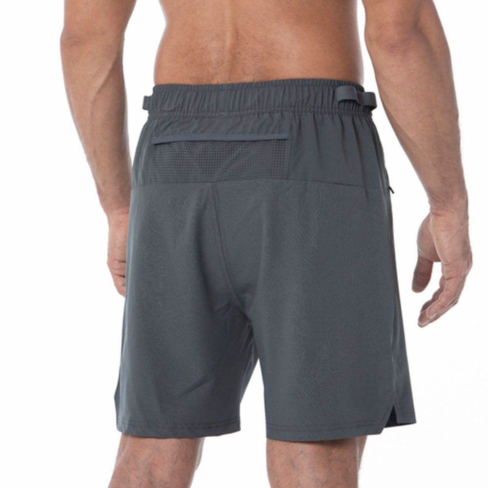 Shorts de Treino Masculino Mizuno Trail Cinza 2