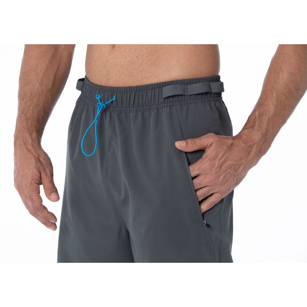 Shorts de Treino Masculino Mizuno Trail Cinza 4