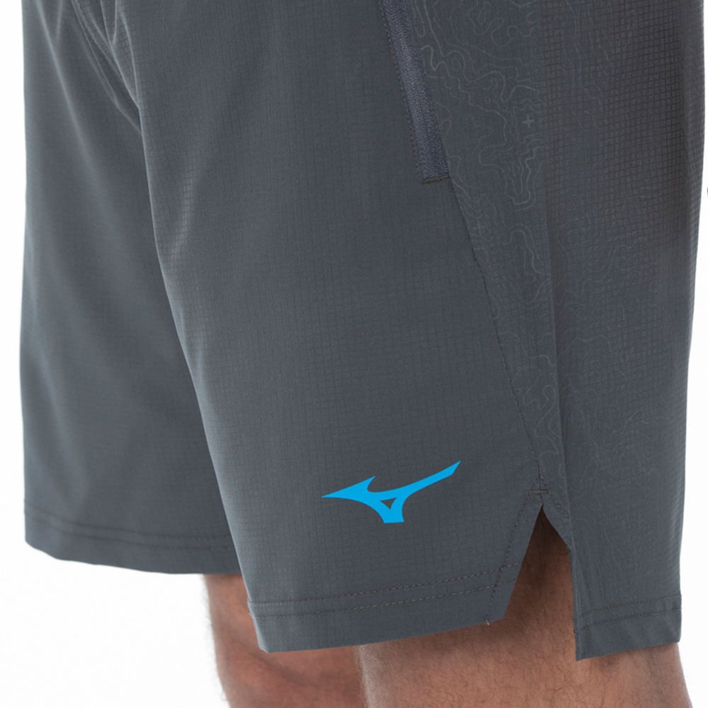 Shorts de Treino Masculino Mizuno Trail Cinza 5