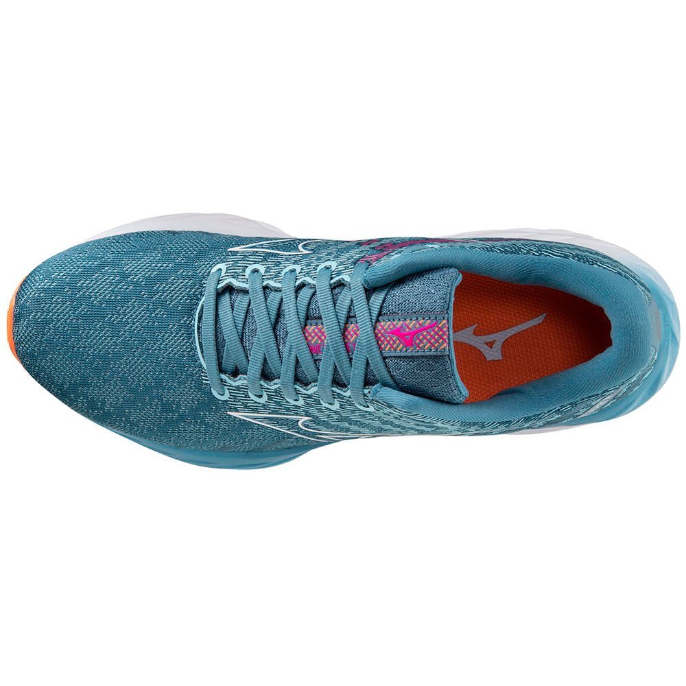 Tênis de Corrida Feminino Mizuno Wave Inspire 19 Azul 2