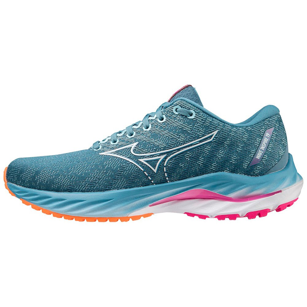 Tênis de Corrida Feminino Mizuno Wave Inspire 19 Azul 1