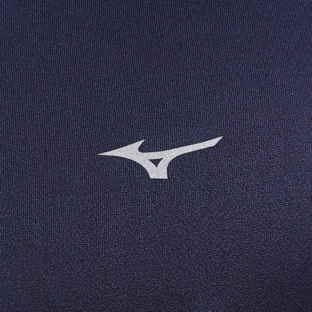 Camiseta de Corrida Masculina Mizuno Nirvana New Azul 5