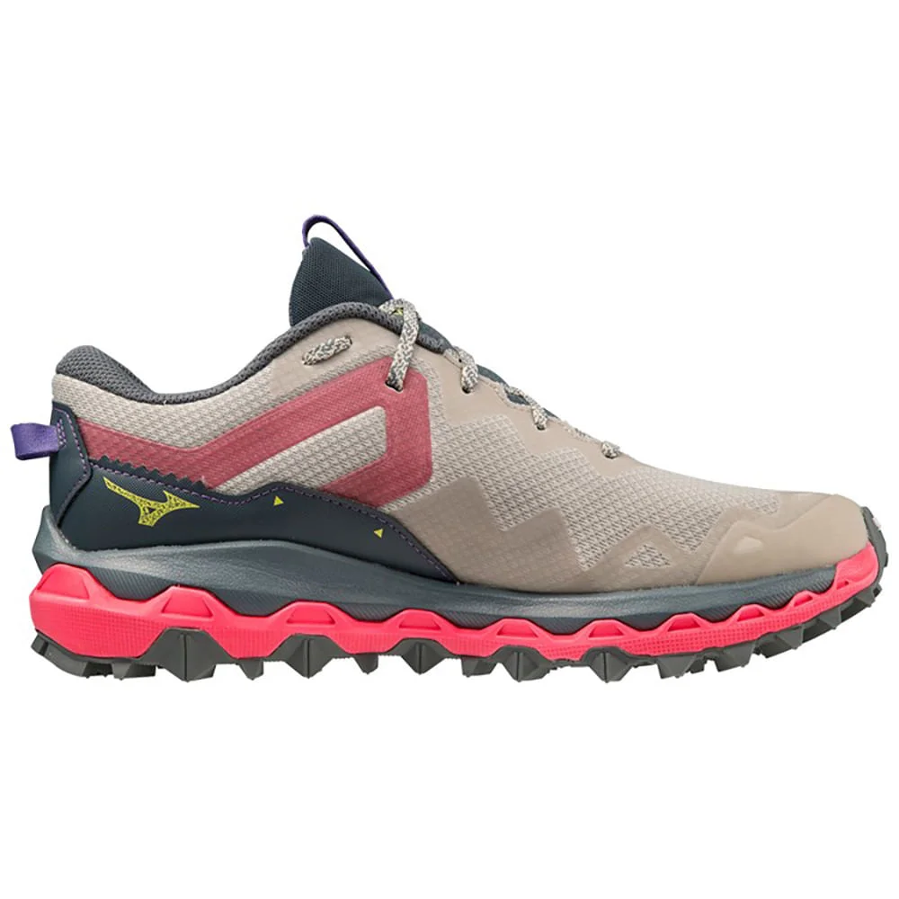 Tênis de Trilha Feminino Mizuno Wave Mujin 9 Cinza 4