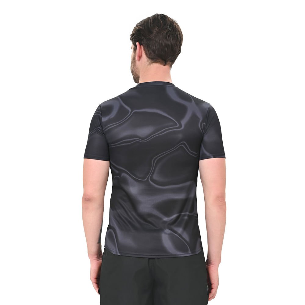 Camiseta de Corrida Masculina Mizuno Core Graphic Preto 3