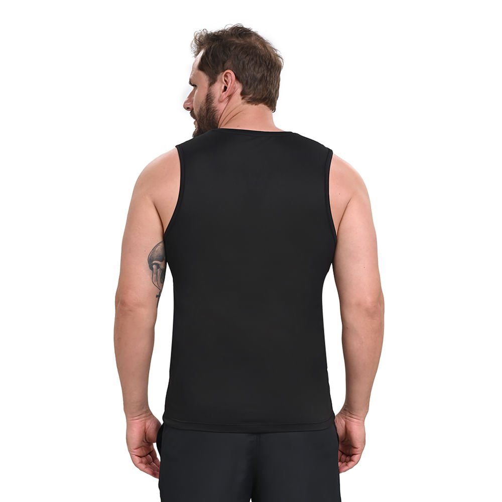 Regata de Treino Masculina Mizuno Nirvana Preto 3