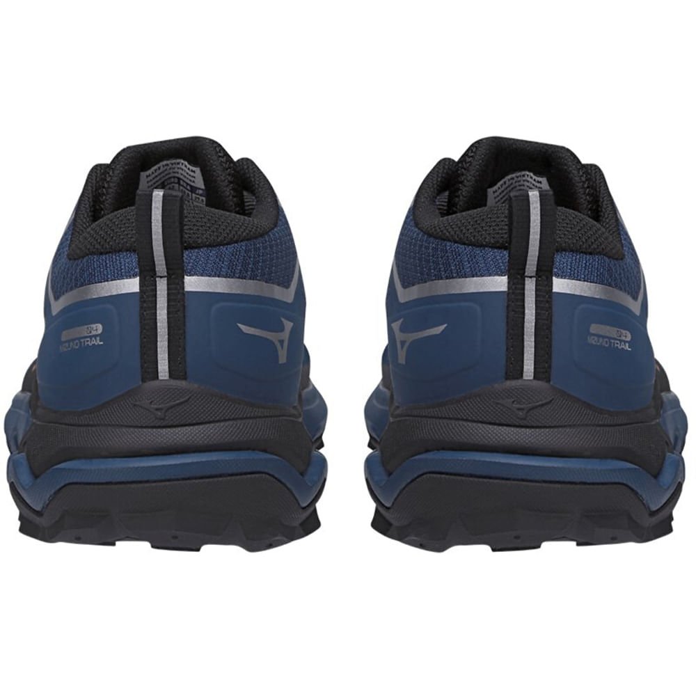 Tênis de Trilha Masculino Mizuno Wave Ibuki 4 GTX Azul/Preto 3