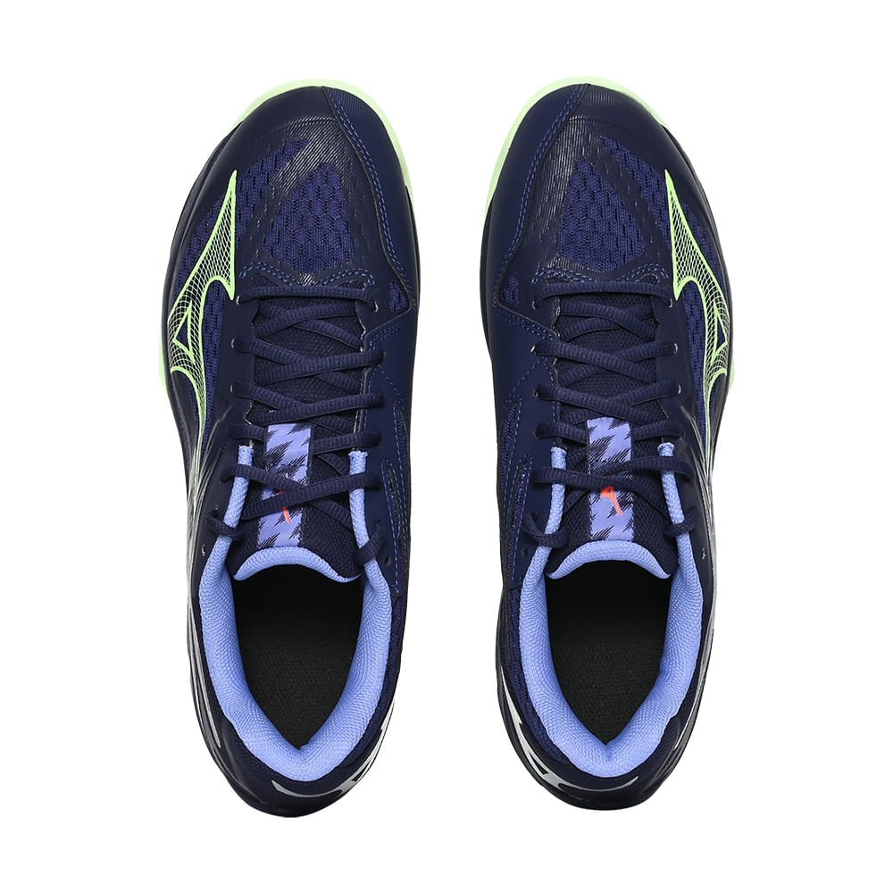 Tênis de Volei Unissex Mizuno Thunder Blade Z Azul