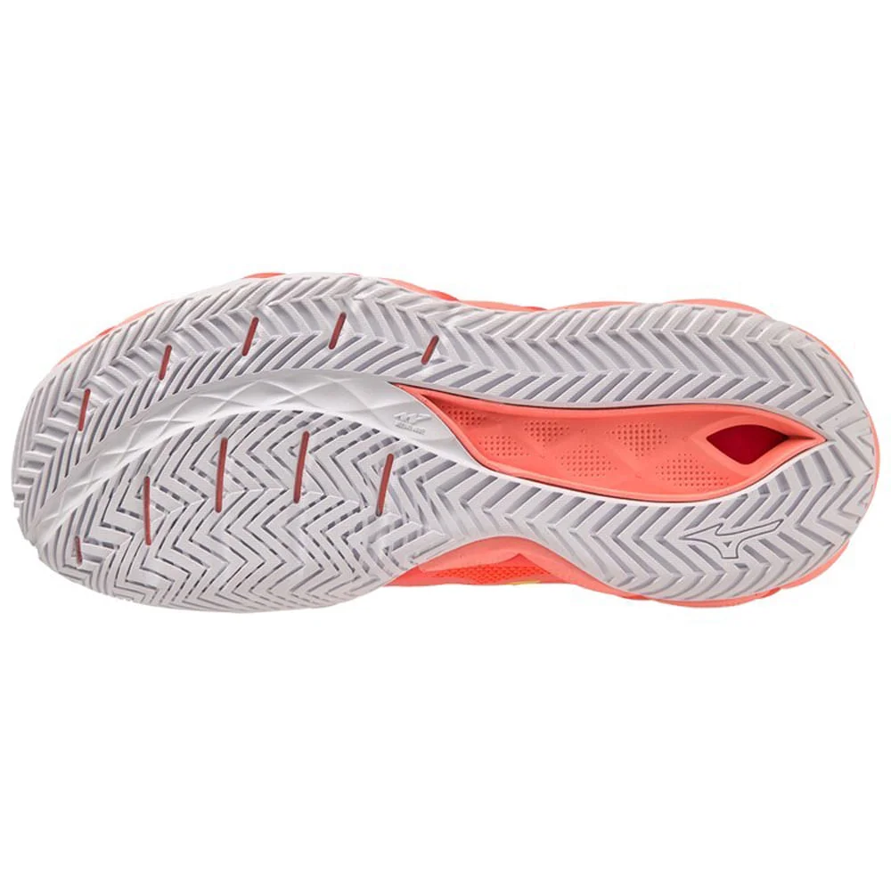 Tênis de Tennis Feminino Mizuno Wave Enforce All Court Laranja 2