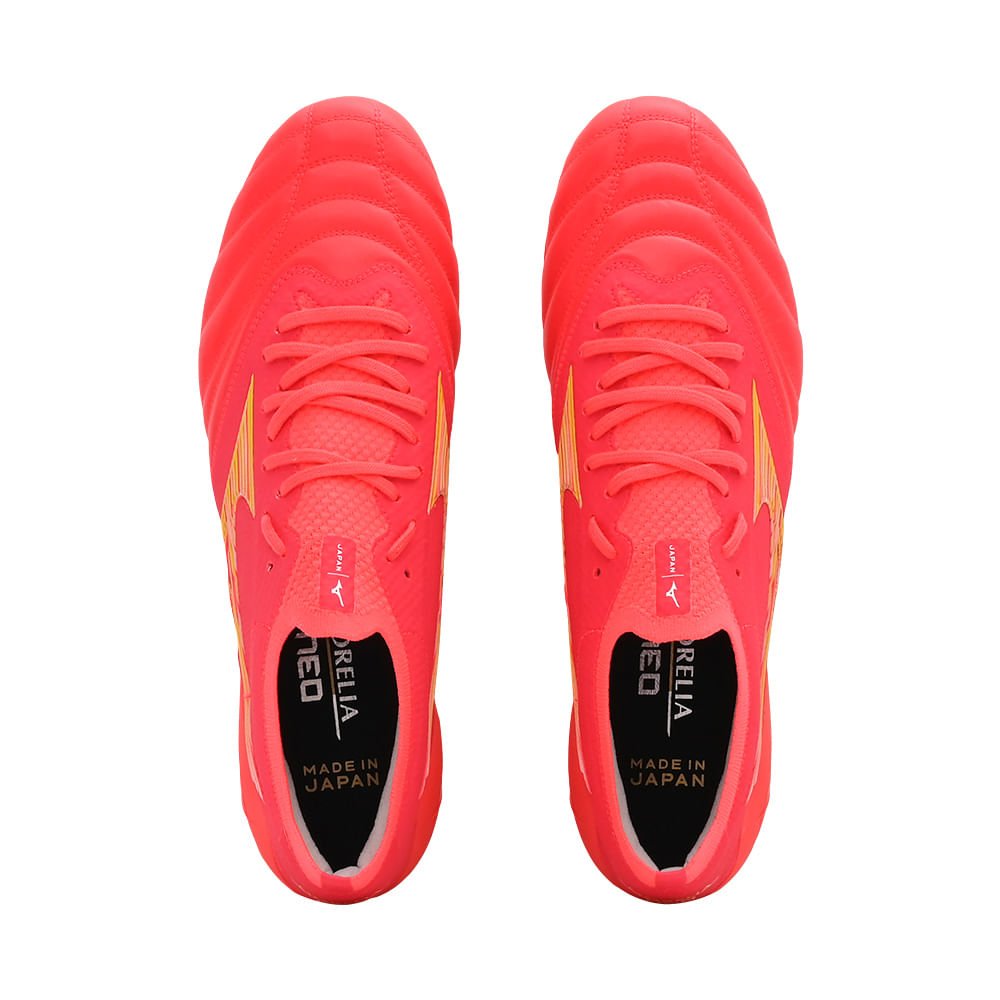 Chuteira de Campo Masculina Mizuno Morelia Neo IV Beta Japan Vermelho 3