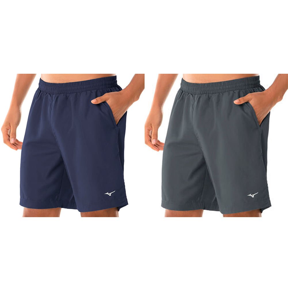 Kit 2 Bermudas Masculinas Mizuno Energy 7
