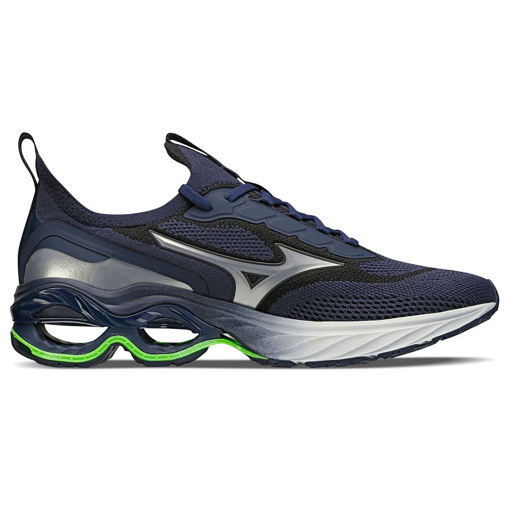 Tênis Mizuno Wave Invictus 4 Unissex Azul 4