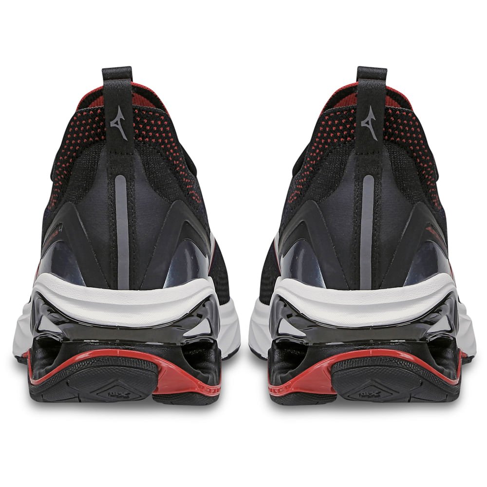 Tênis Mizuno Wave Invictus 4 Unissex Preto 3