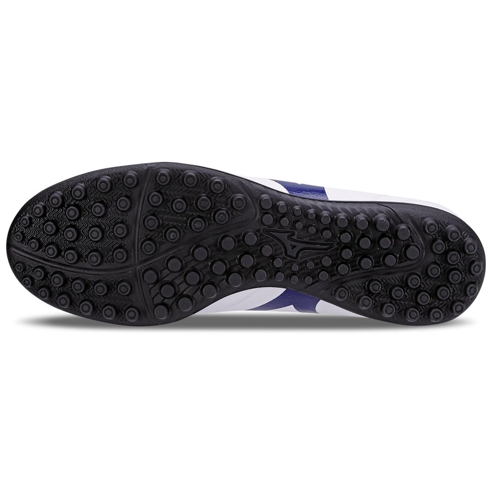 Chuteira Society Masculina Mizuno Morelia Club AS Branco/Azul/Vermelho 2