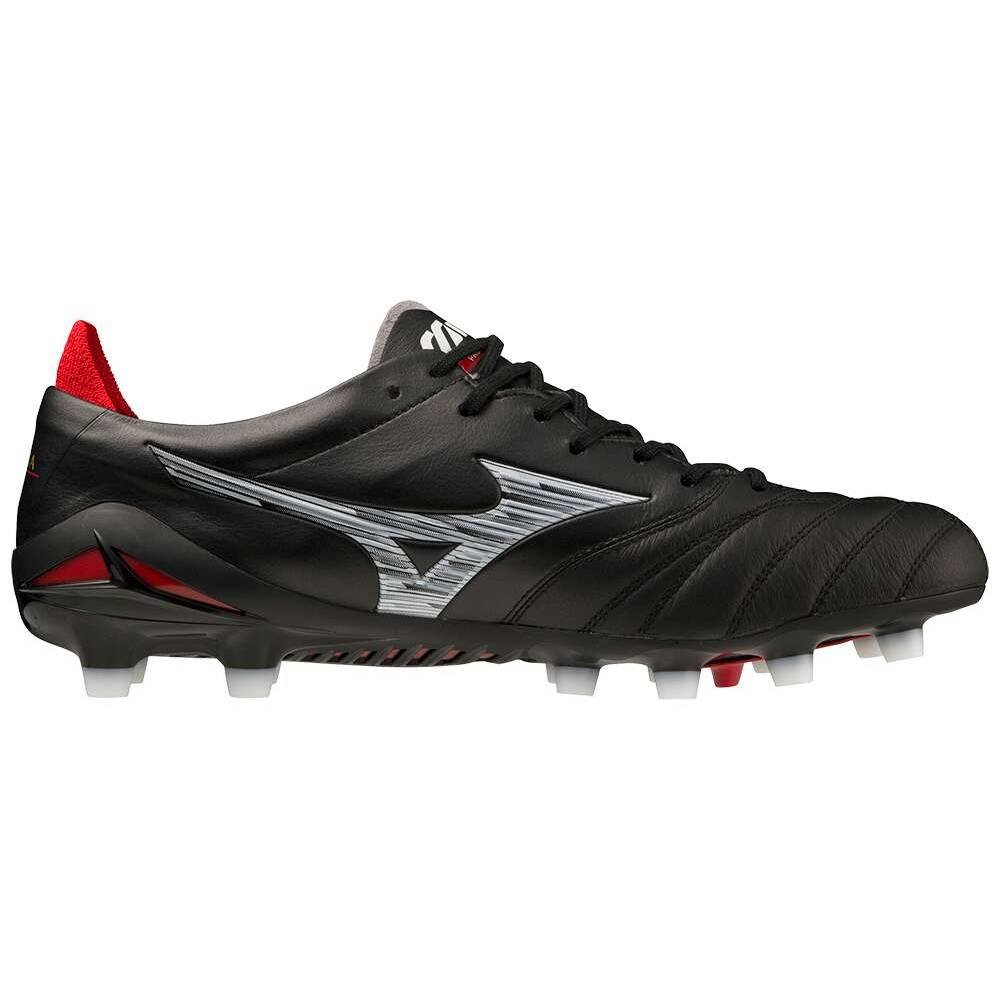 Chuteira de Campo Masculina Mizuno Morelia Neo IV Japan Preto/Branco/Vermelho 5