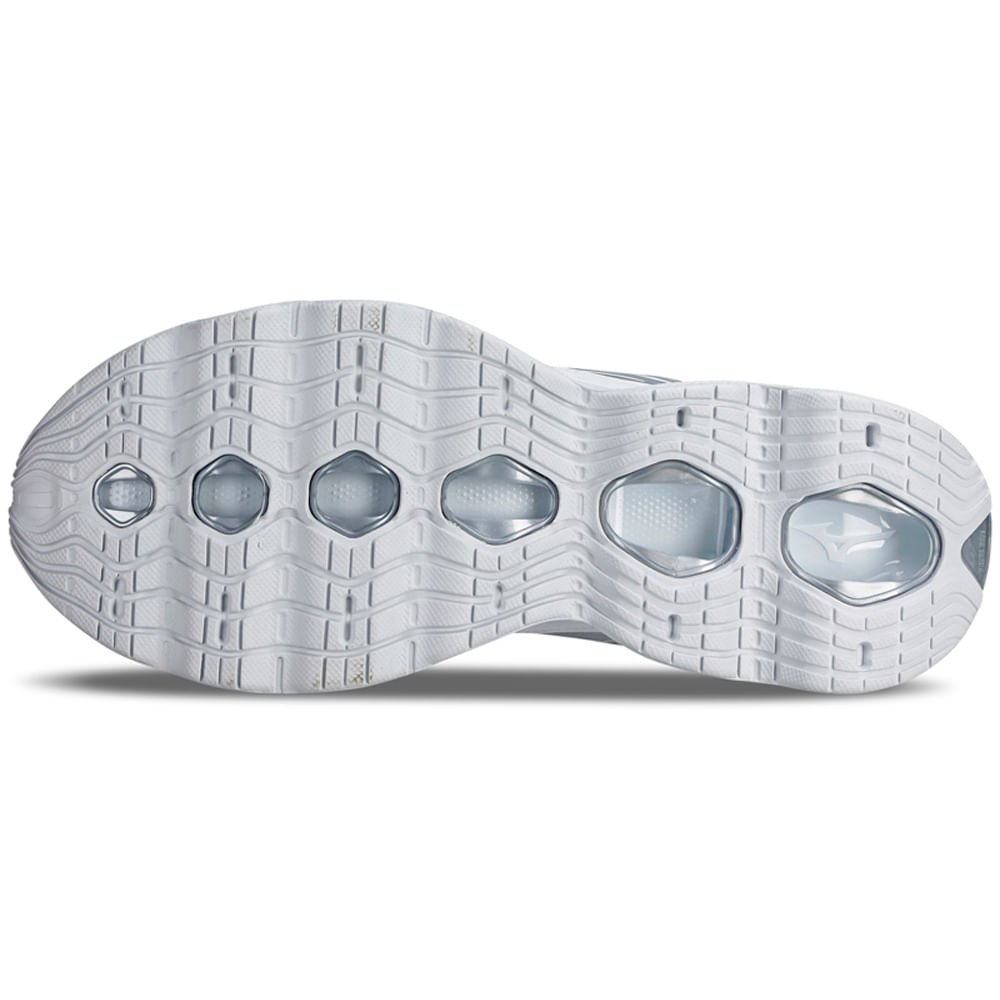 Tênis Unissex Mizuno Wave Prophecy 13-S Branco/Prata 5