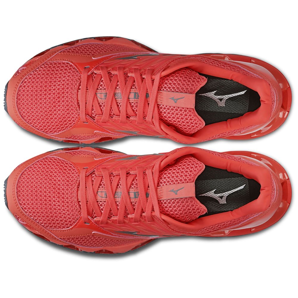 Tênis Unissex Mizuno Wave Prophecy 13-S Vermelho 2