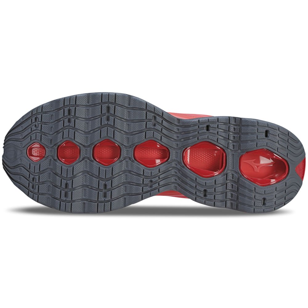 Tênis Unissex Mizuno Wave Prophecy 13-S Vermelho 5