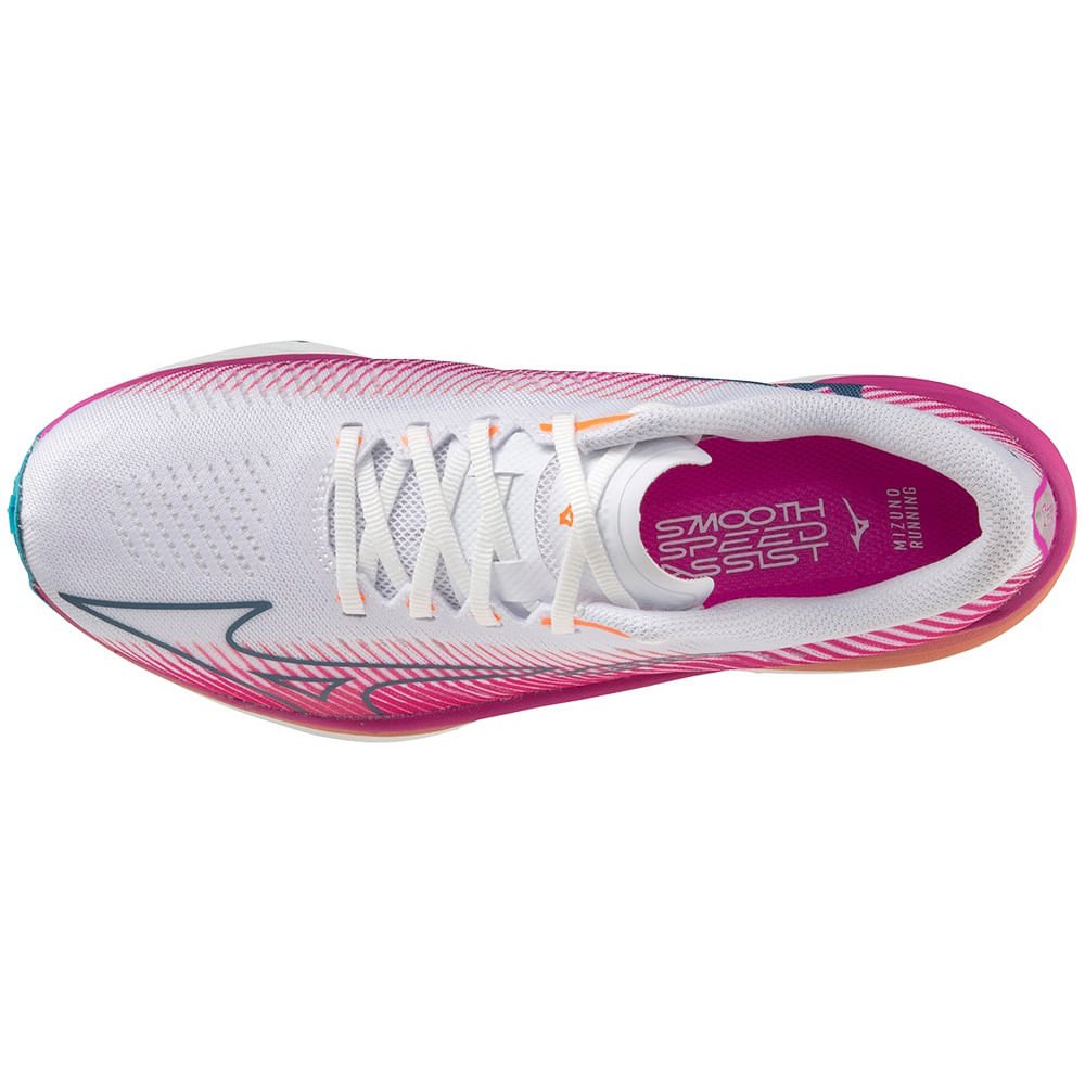 Tênis de Corrida Feminino Mizuno Wave Rebellion Pro Branco 2