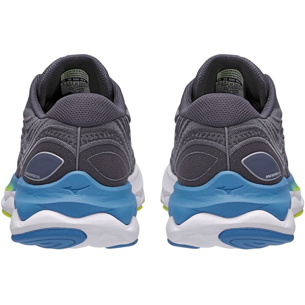 Tênis de Corrida Masculino Mizuno Wave Skyrise 4 Cinza 3