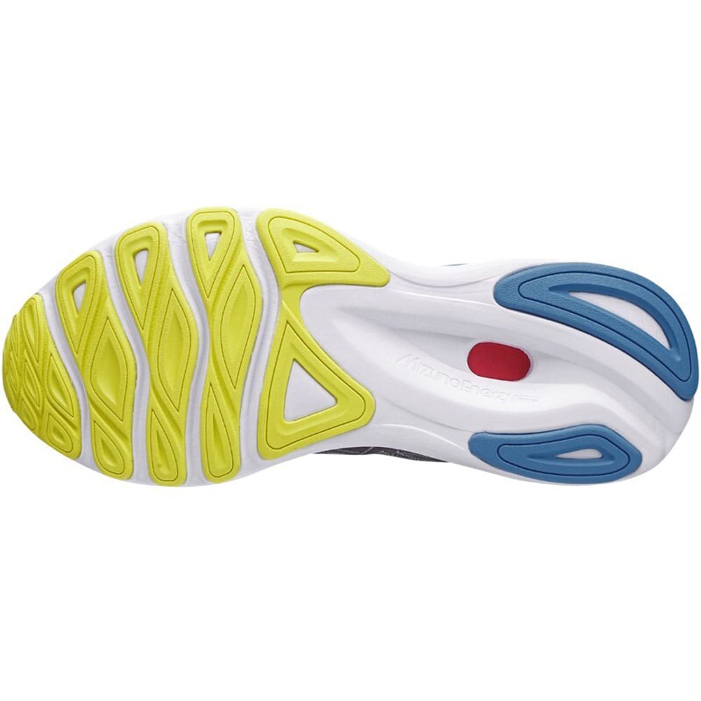 Tênis de Corrida Masculino Mizuno Wave Skyrise 4 Cinza 5