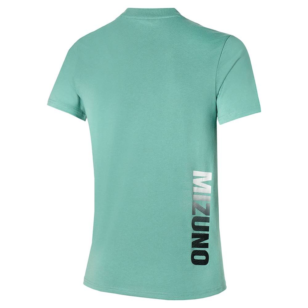 Camiseta Casual Masculina Mizuno Tee Verde 2