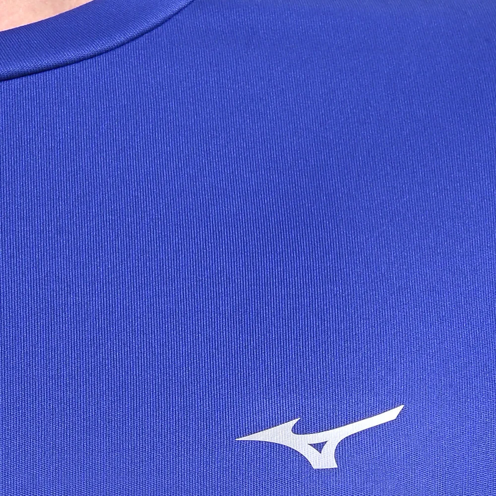 Camiseta de Treino Masculina Mizuno Energy Azul 5